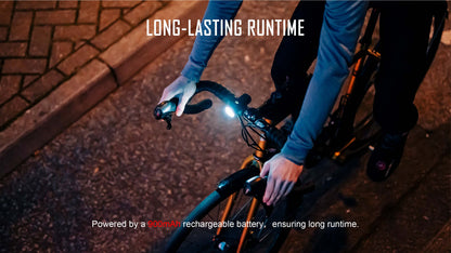 ALLTY 200 Rechargeable USB-C Road Bike Light