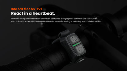 Magicshine EVO 1700 Pro Underneath Mounted Bike Light With Cut-Off Line Design