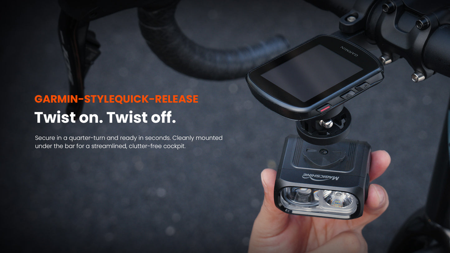 HORI 1300 PRO Dual Mounted Bike Light