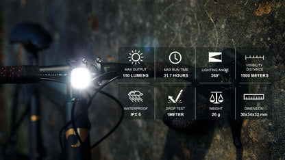 SEEMEE 150 Smart Bike Front Light - Single / Combo