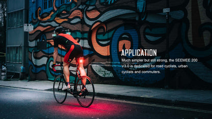 Seemee 200 V3.0 Smart Bike Tail Light