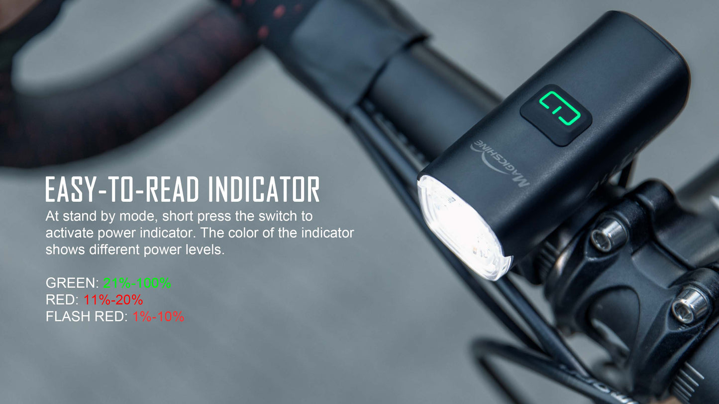 ALLTY 200 Rechargeable USB-C Road Bike Light