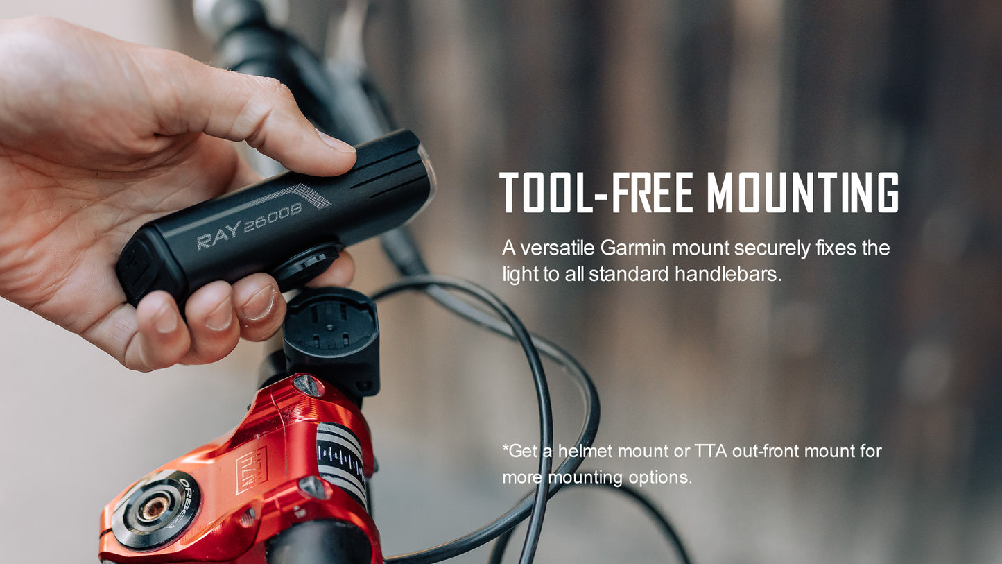 Ray 2600B Bike Front Light