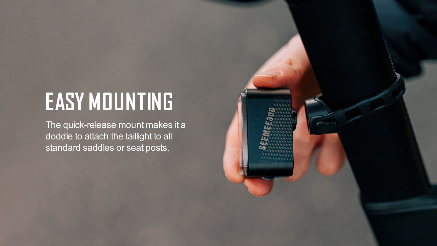 SEEMEE 300 Smart Bike Tail Light