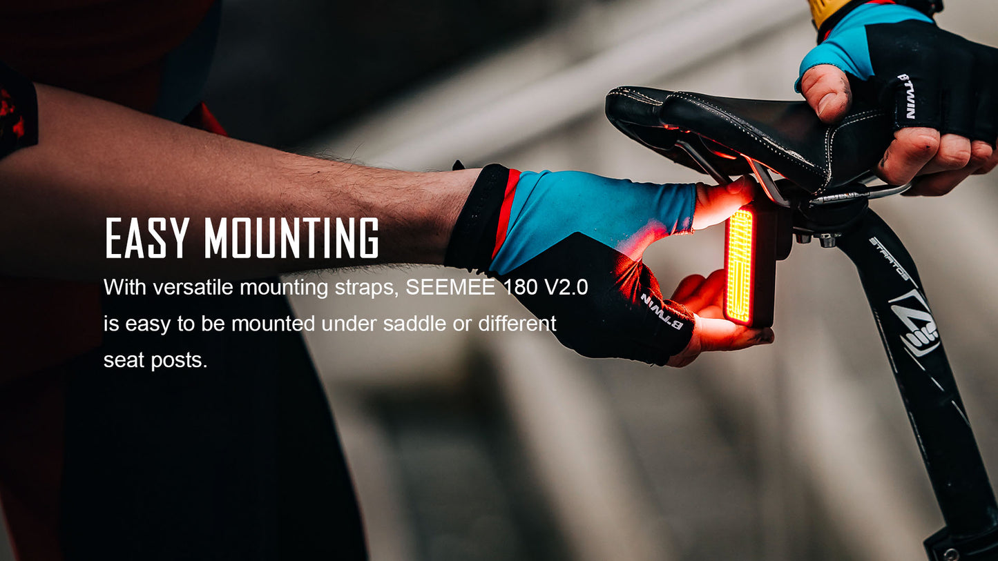 SEEMEE 180 V2.0 Smart Bike Tail Light
