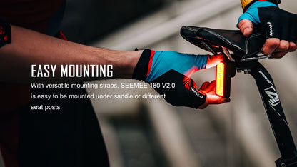 SEEMEE 180 V2.0 Smart Bike Tail Light