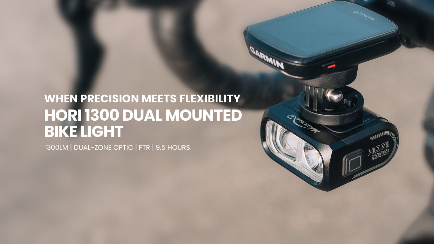 HORI 1300 UNDERNEARTH MOUNTED BIKE LIGHT