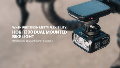 HORI 1300 UNDERNEARTH MOUNTED BIKE LIGHT