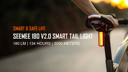 SEEMEE 180 V2.0 Smart Bike Tail Light
