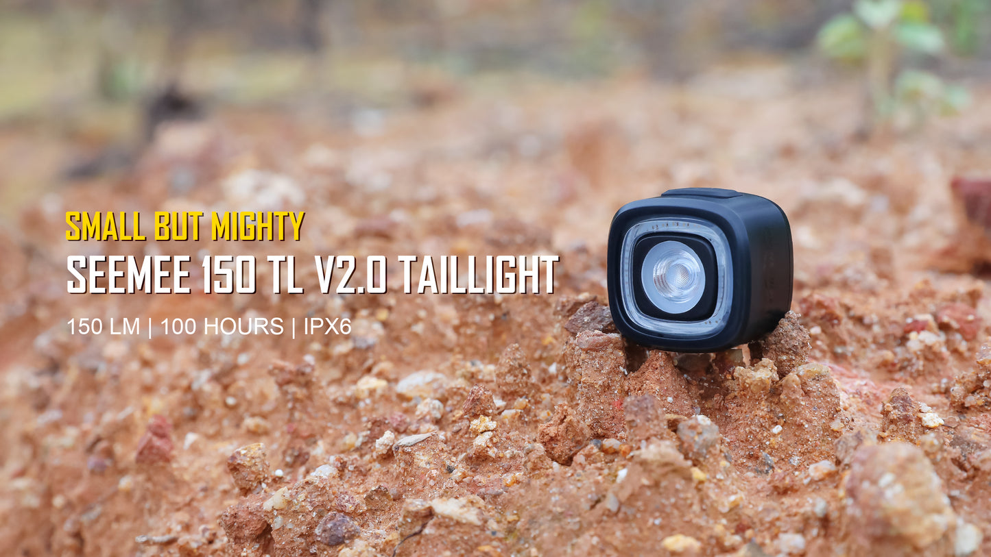 SEEMEE 150 V2.0 Smart Bike Rear Light - Single / Combo