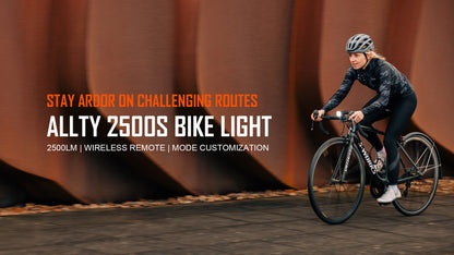 ALLTY 2500S Bike Front Light