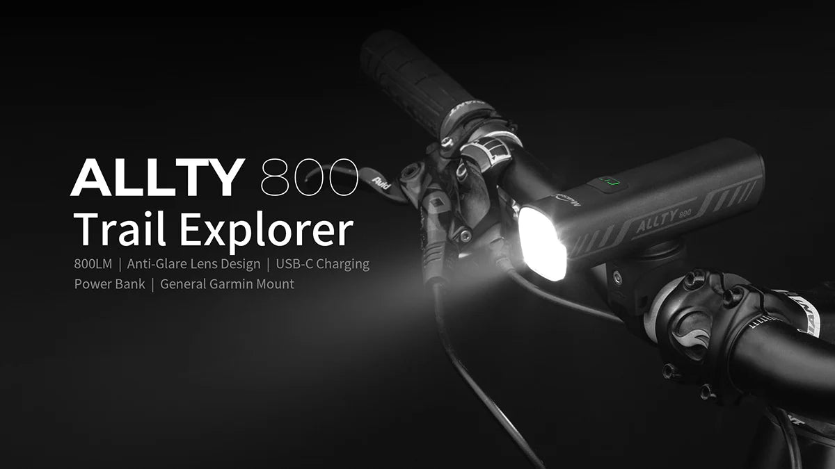 ALLTY 800 Bike Front Light