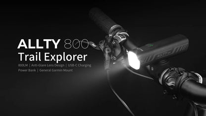 ALLTY 800 Bike Front Light