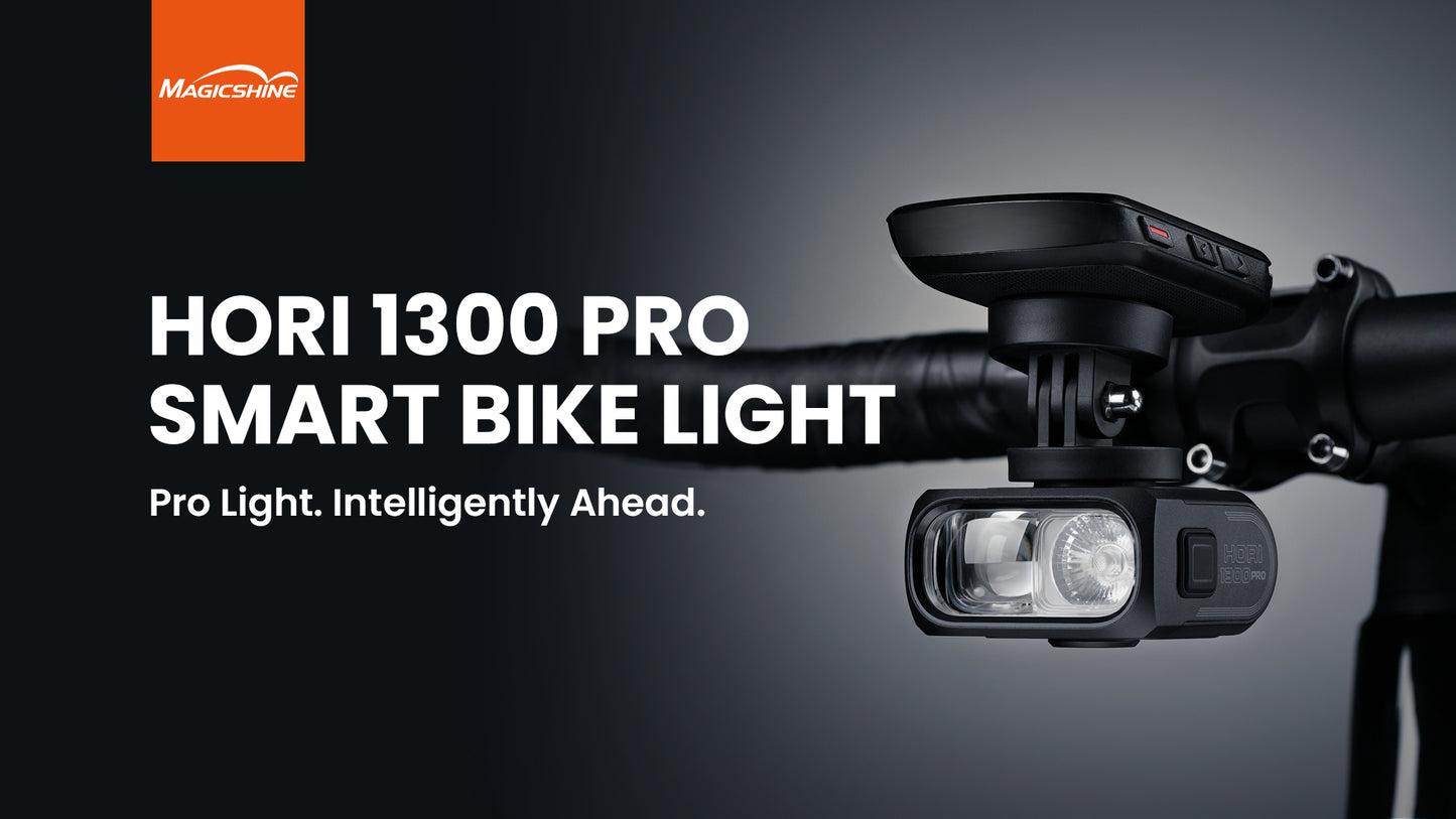 HORI 1300 PRO Dual Mounted Bike Light