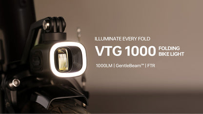 VTG 1000 Front Light for BROMPTON FOLDING BIKE
