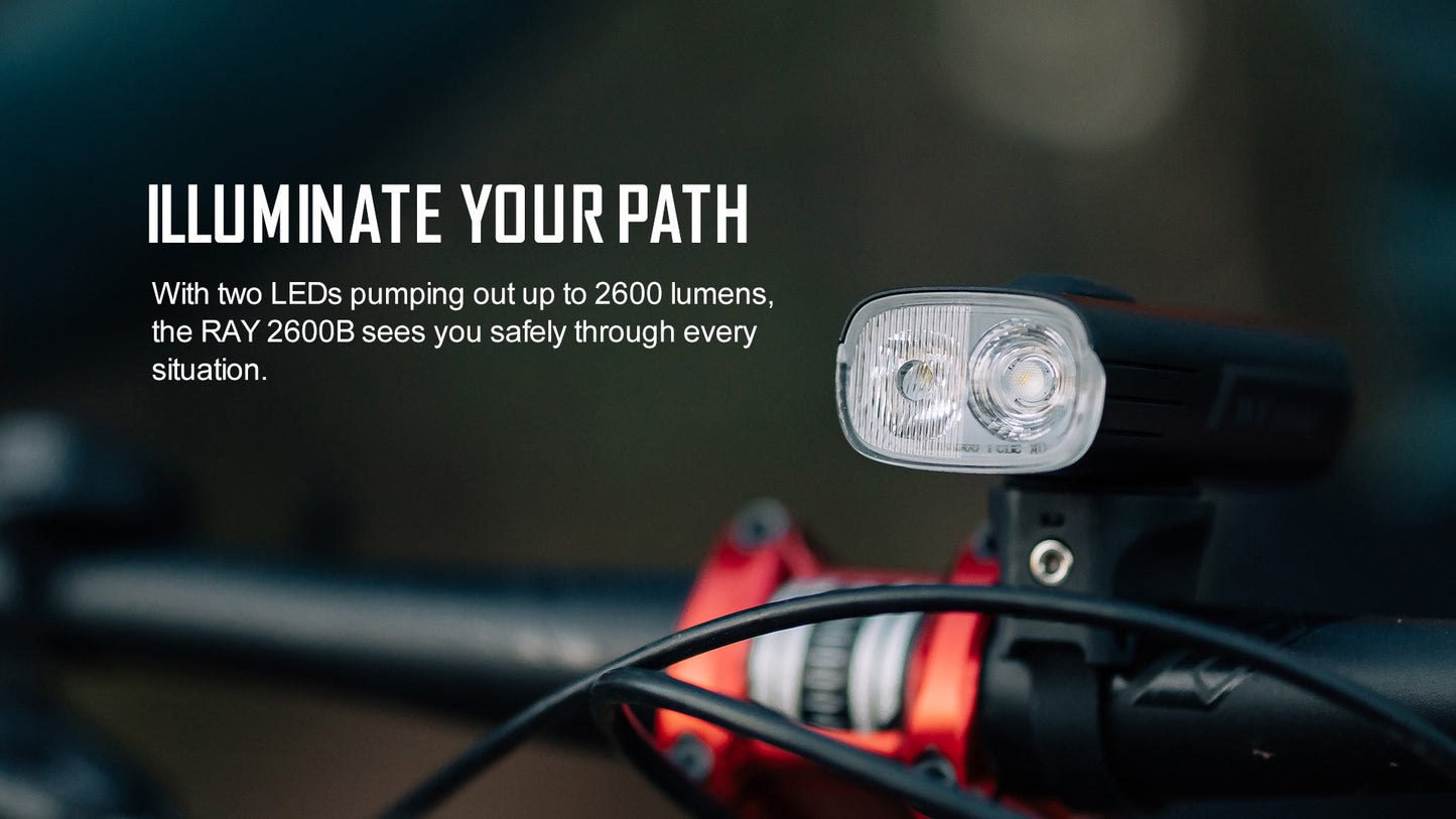 Ray 2600B Bike Front Light