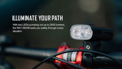 Ray 2600B Bike Front Light