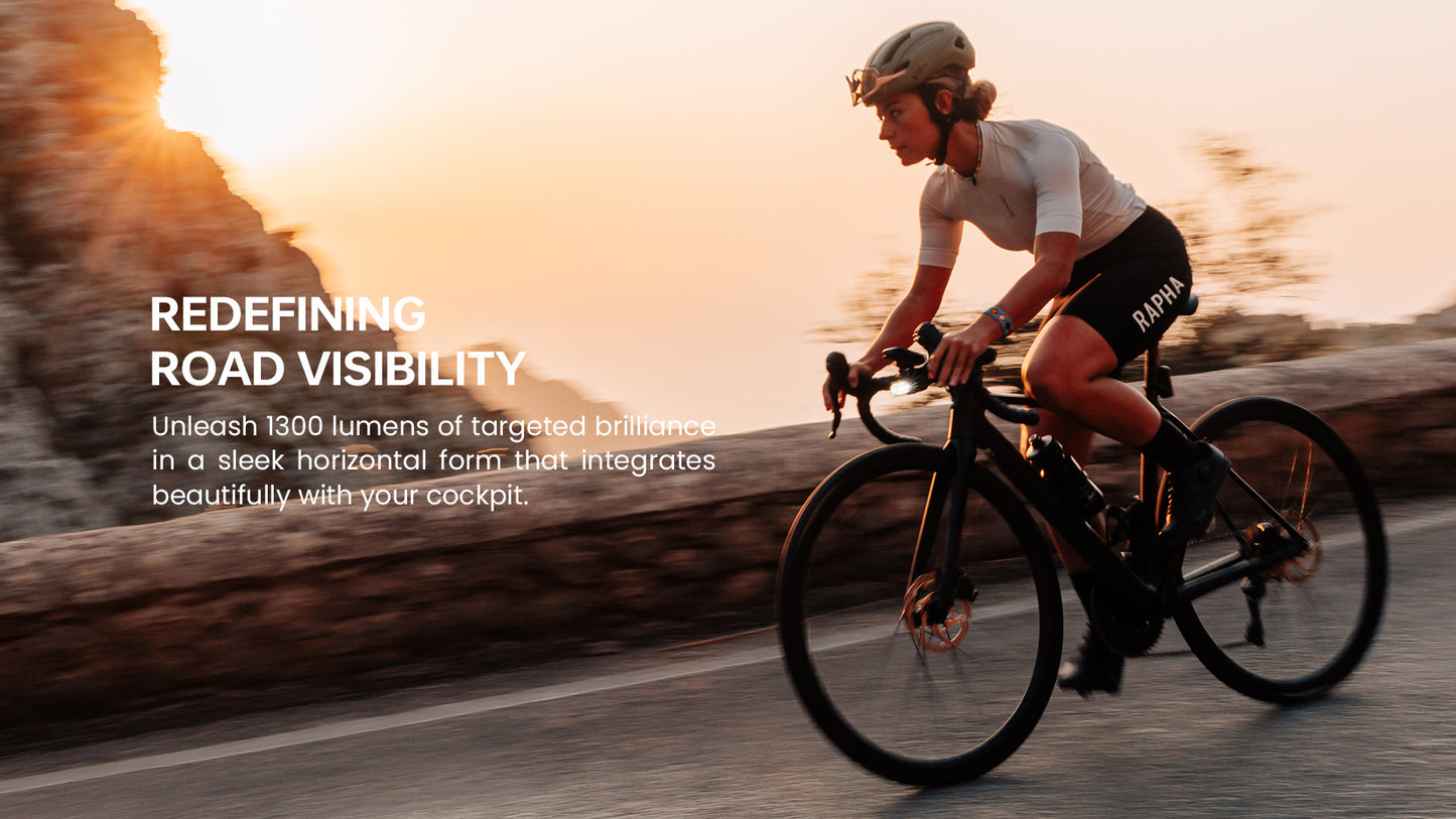 HORI 1300 UNDERNEARTH MOUNTED BIKE LIGHT