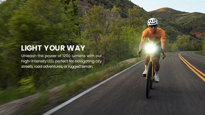 ALLTY 1200 Bike Front Light