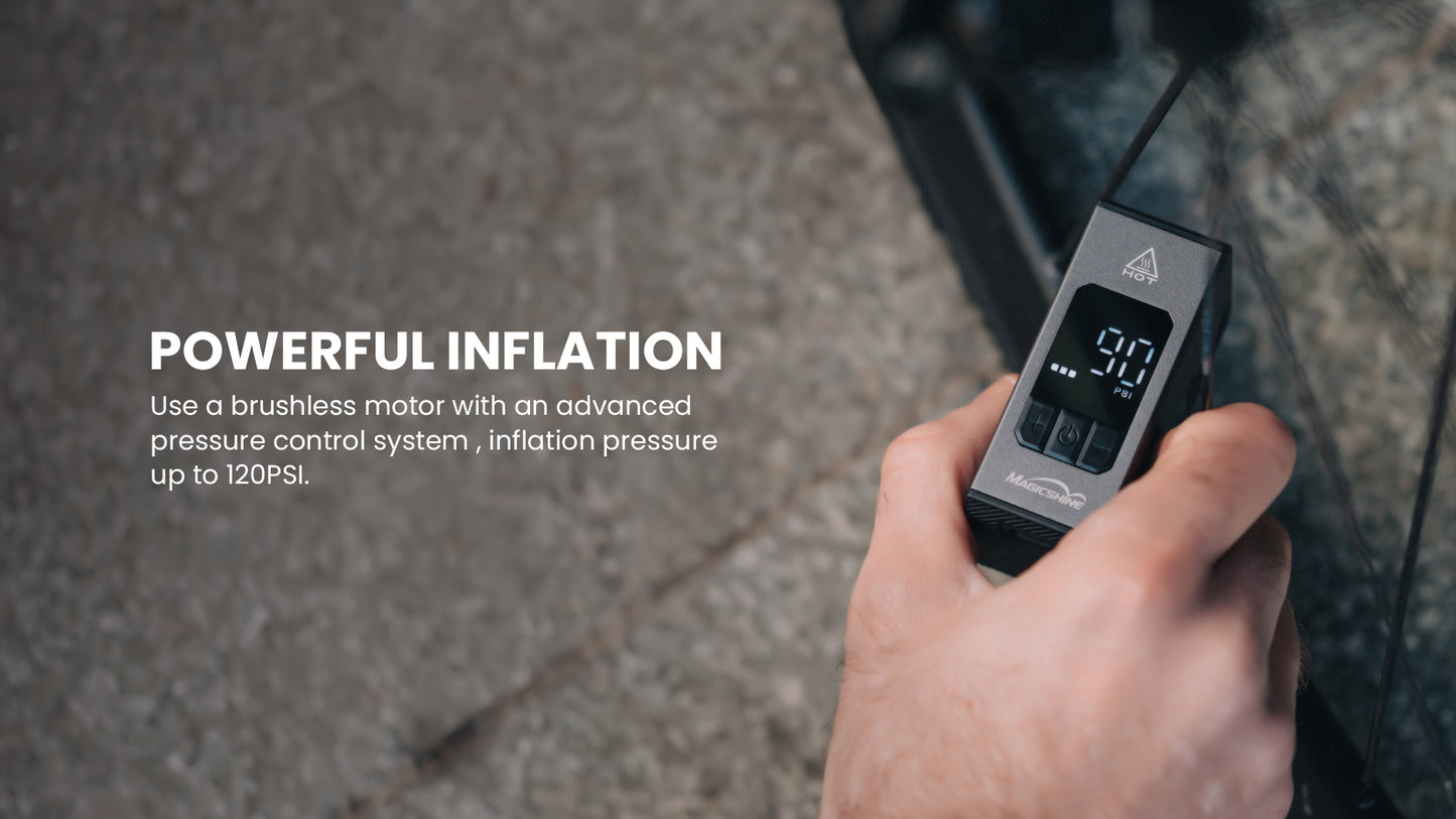 Magicshine Airro Mini Rechargeable Bike Air Pump