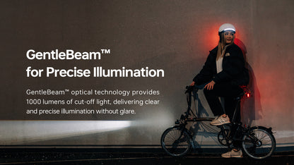 VTG 1000 Front Light for BROMPTON FOLDING BIKE