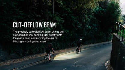 EVO 1700 Underneath Mounted Bike Light With Cut-Off Line Design