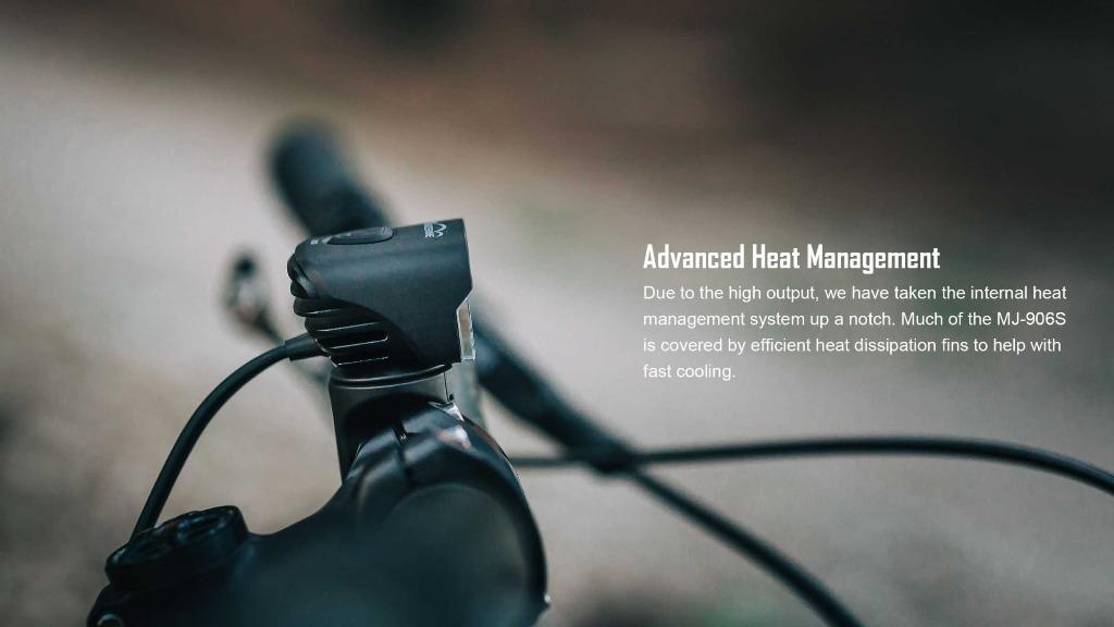 MJ-906S Lightweight Bike Light