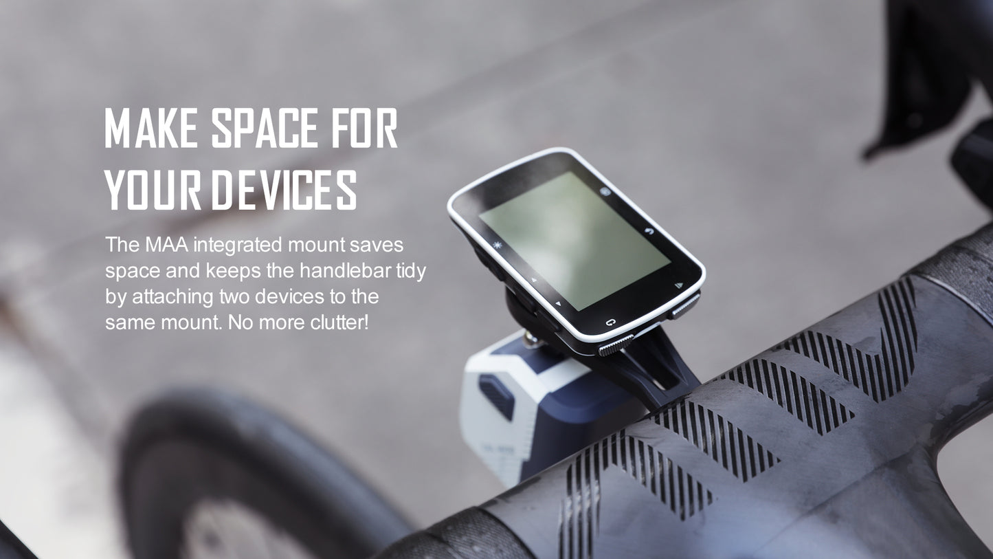 MJ-6536 MAA Out Front Mount For Road Bike (Garmin, Wahoo & Bryton)