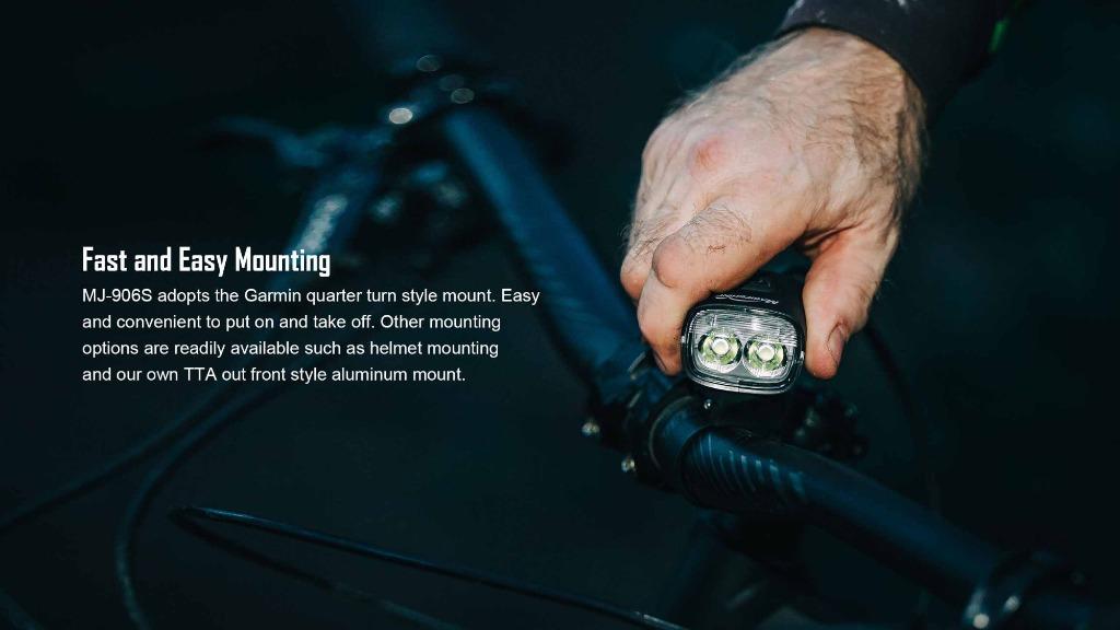 MJ-906S Lightweight Bike Light