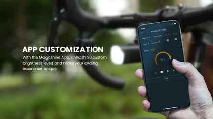 ALLTY 1200U Underneath Mounted Bike Front Light