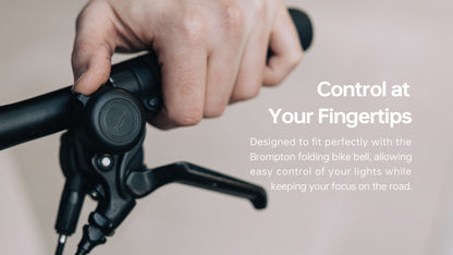 VTG 1000 Front Light for BROMPTON FOLDING BIKE