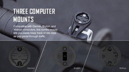 MJ-6536 MAA Out Front Mount For Road Bike (Garmin, Wahoo & Bryton)