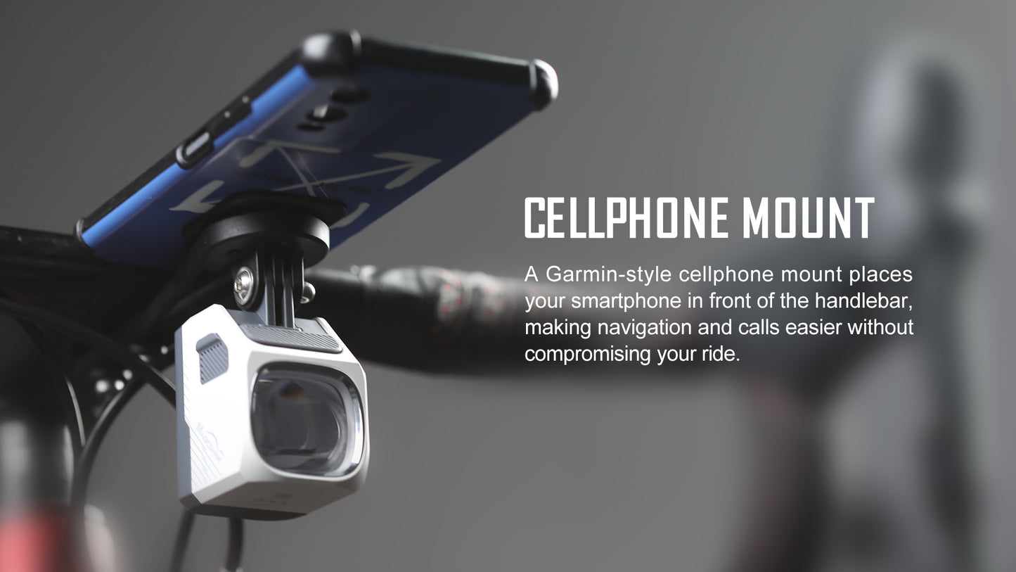 MJ-6536 MAA Out Front Mount For Road Bike (Garmin, Wahoo & Bryton)