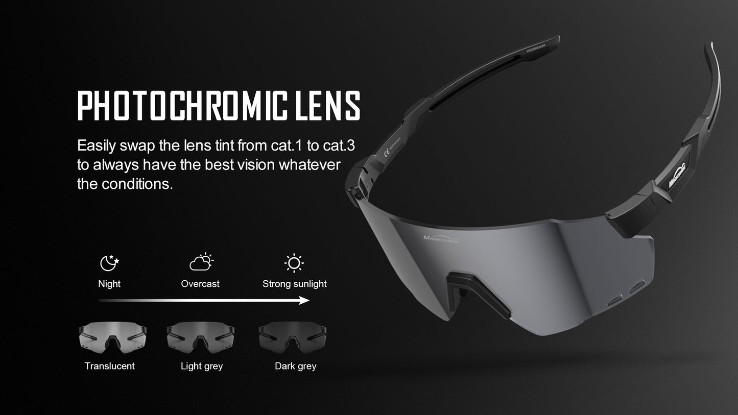 WINDBREAKER Photochromic Cycling Sunglasses