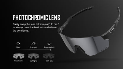 WINDBREAKER Photochromic Cycling Sunglasses