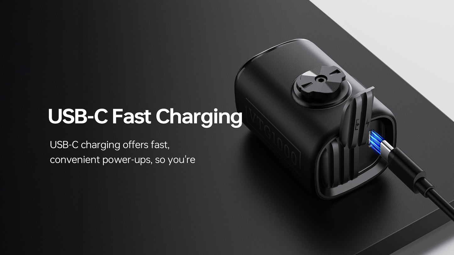 VTG 1000 Front Light for BROMPTON FOLDING BIKE