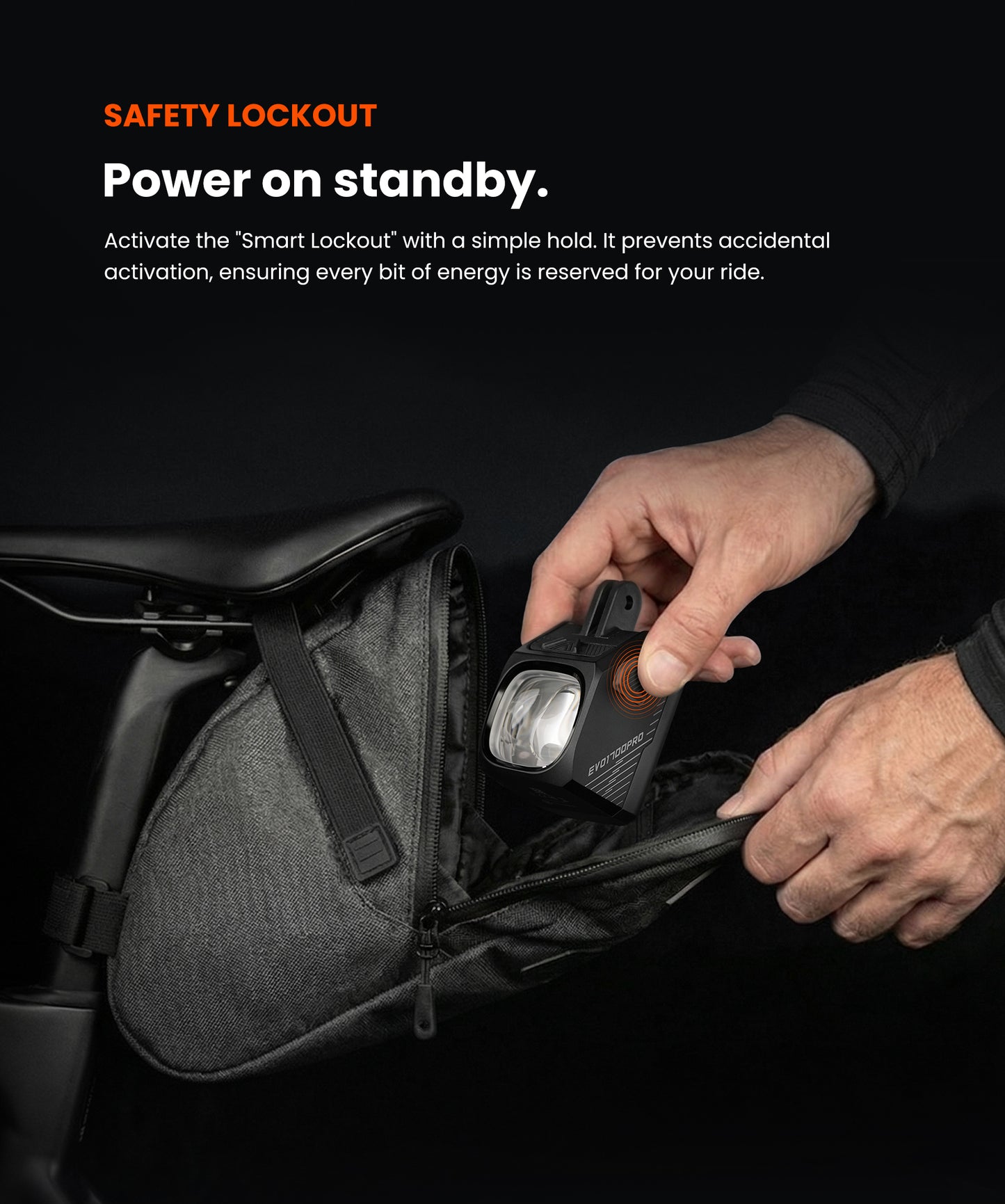 Magicshine EVO 1700 Pro Underneath Mounted Bike Light With Cut-Off Line Design