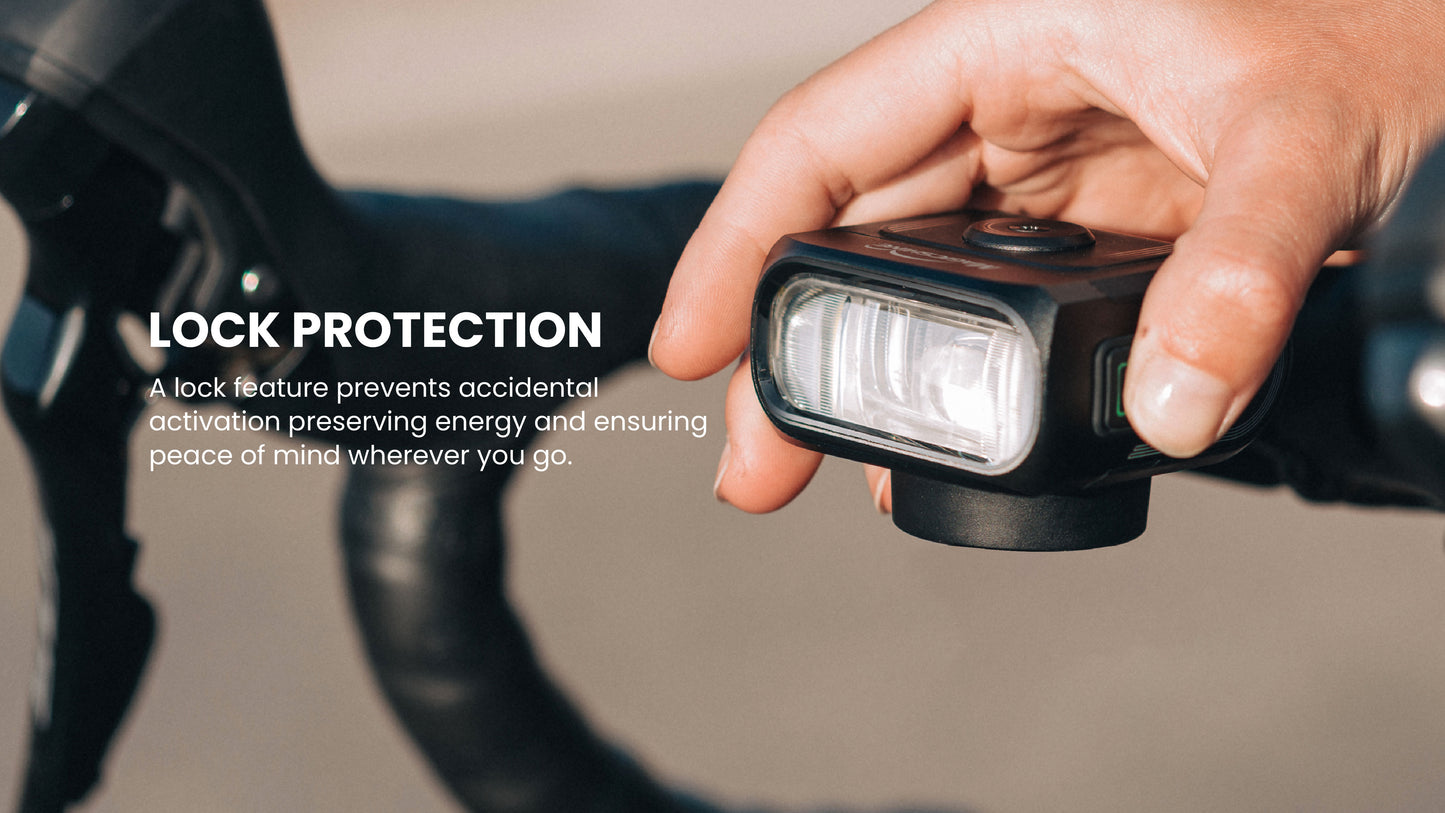 HORI 900 DUAL MOUNTED BIKE LIGHT