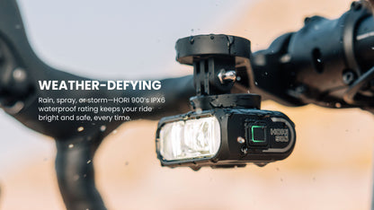 HORI 900 DUAL MOUNTED BIKE LIGHT