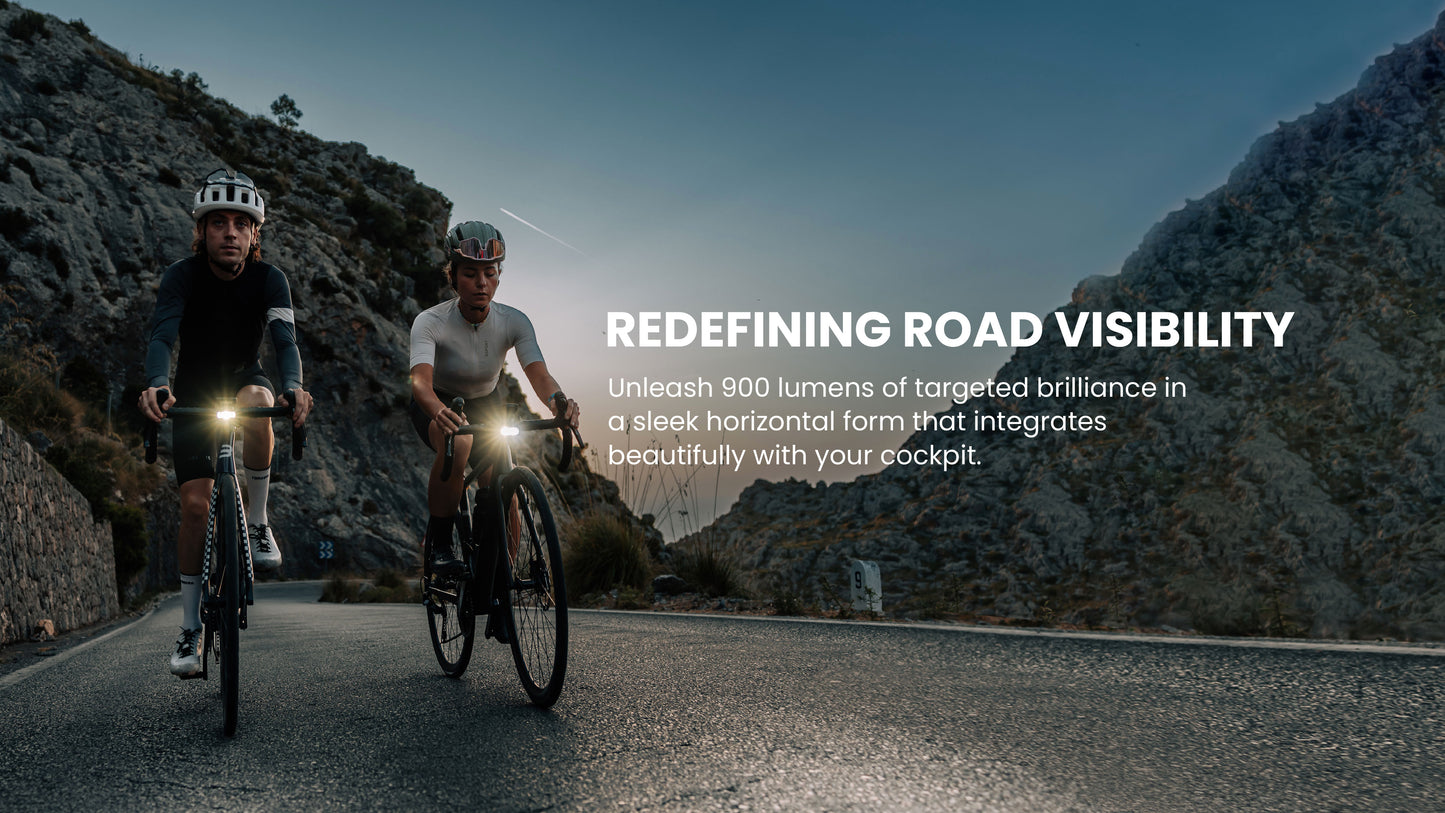 HORI 900 DUAL MOUNTED BIKE LIGHT