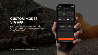 HORI 900 DUAL MOUNTED BIKE LIGHT