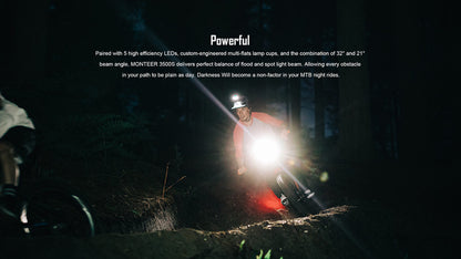 Monteer 3500S Bike Front Light