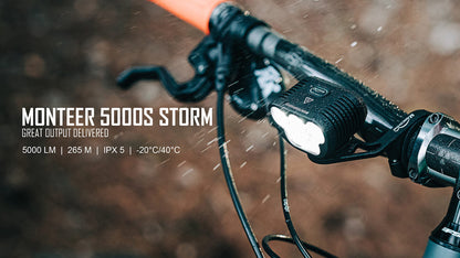 Monteer 5000S Bike Front Light