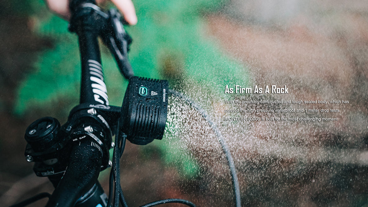 Monteer 5000S Bike Front Light