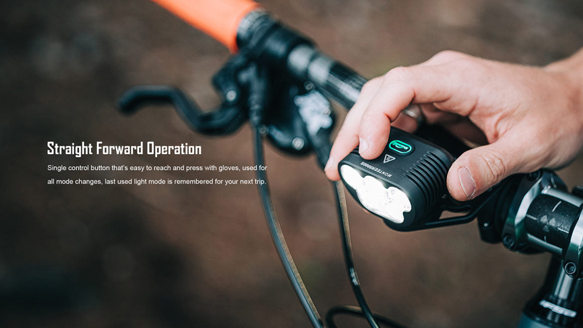 Monteer 5000S Bike Front Light