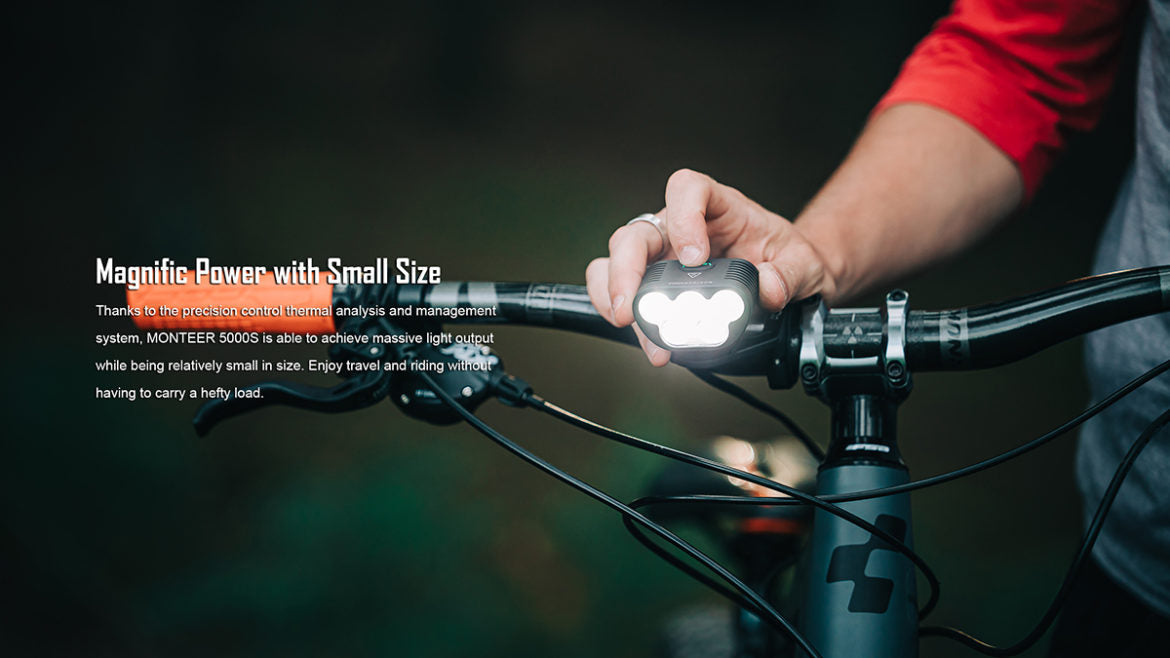 Monteer 5000S Bike Front Light