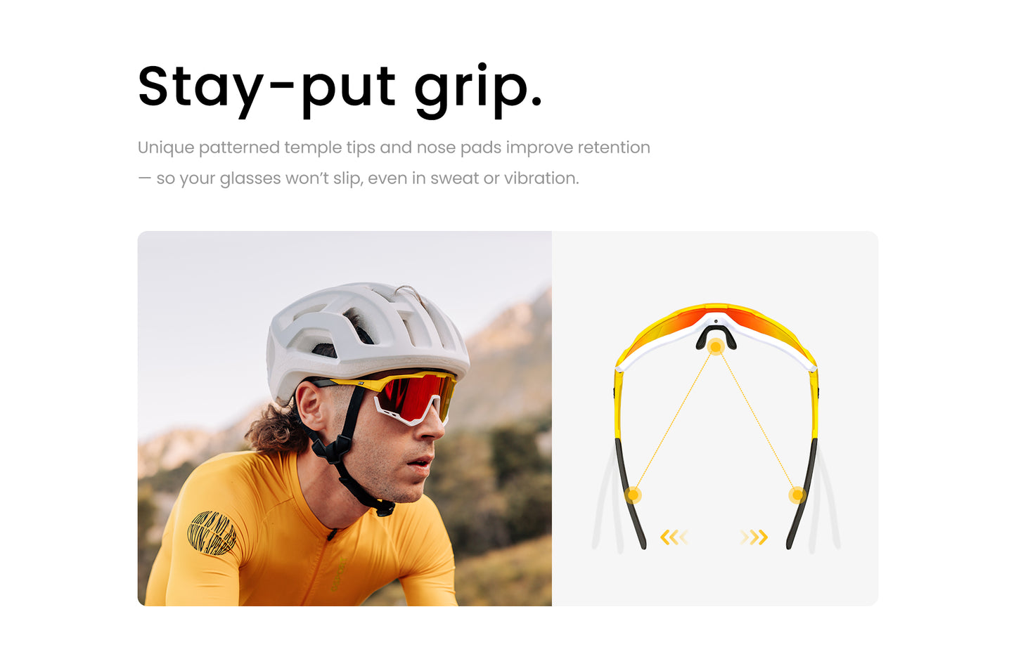 Morpher Cycling Glasses - Mirror Photochromic Model