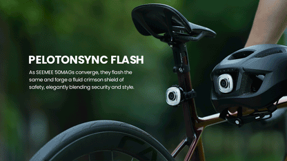 SEEMEE 50 MAG Smart Magnetic Dual Rear/Front Light