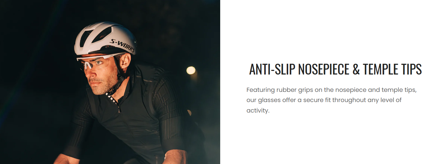 ROULEUR Night Vision Sports Sunglasses