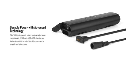 Monteer 8000S V2 Bike Front Light With Wireless Remote Switch